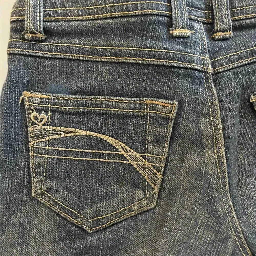 Girls Justice Blue Denim Shorts Size 7